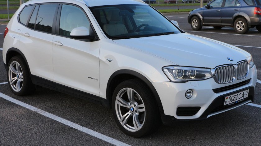 BMW x3 White