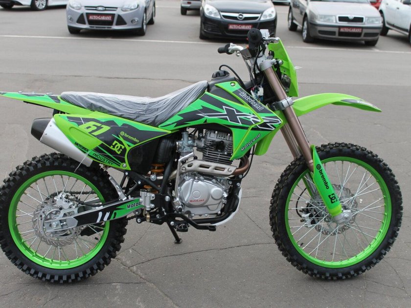 Мотолэнд 250 XR зеленый