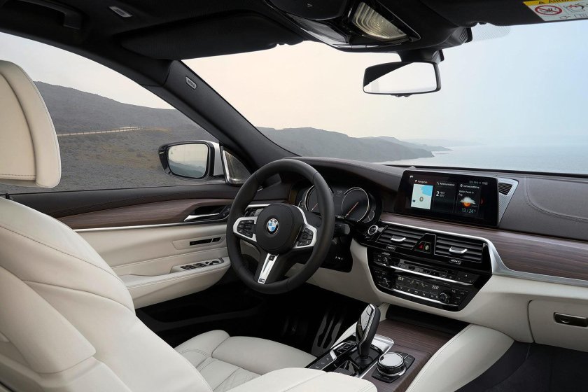 BMW 6gt g32 салон