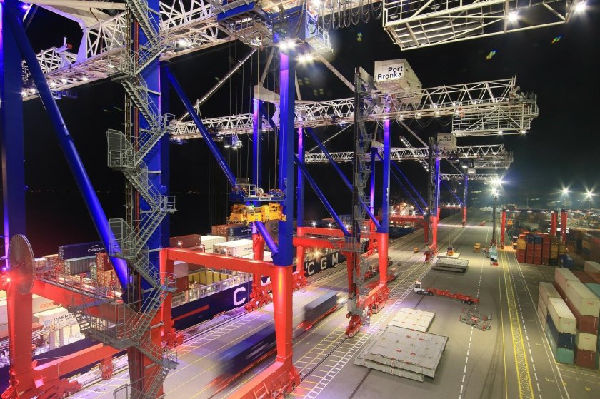 Порт Бронка Санкт-Петербург