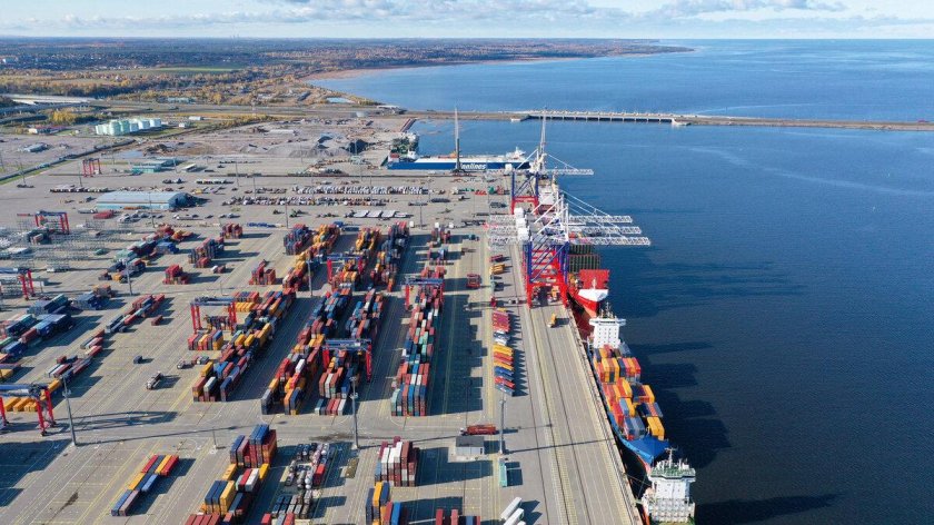 Порт Бронка Санкт-Петербург