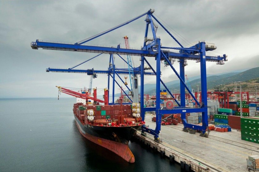 Кран СТС портовый