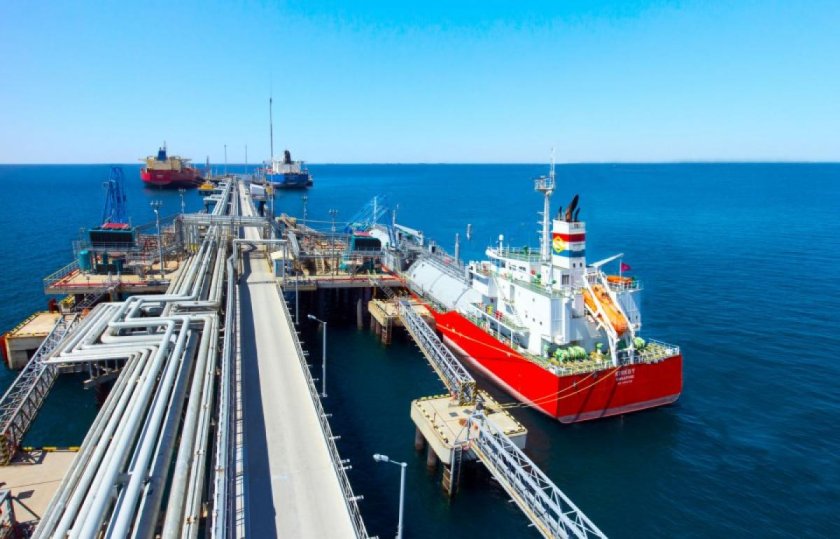 Морской порт Тамань