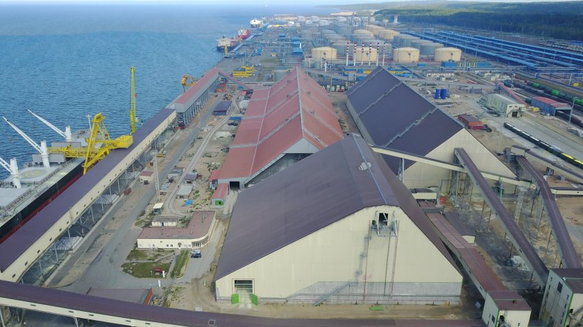 Европейский серный терминал Усть-Луга