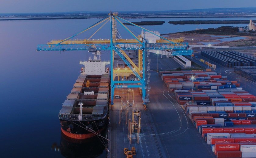 Порт Санкт-Петербург контейнерный терминал