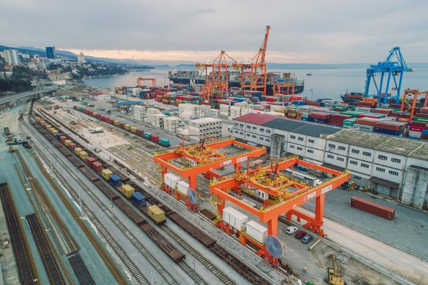 Контейнерный терминал НУТЭП Новороссийск