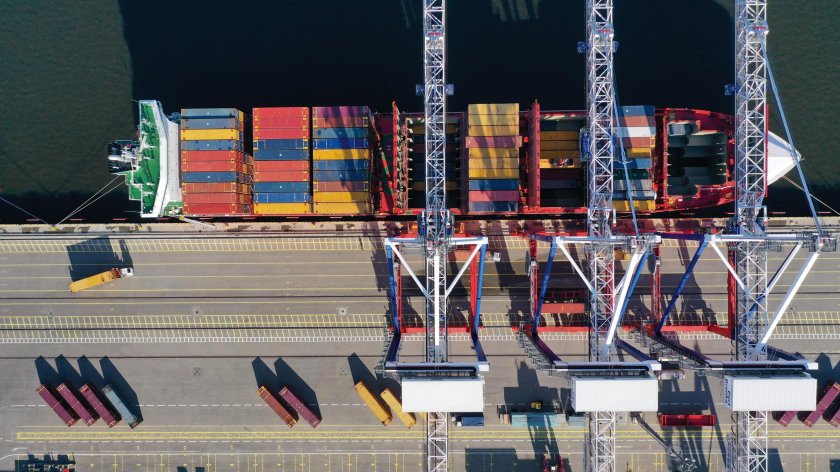 Порт Бронка контейнерный терминал