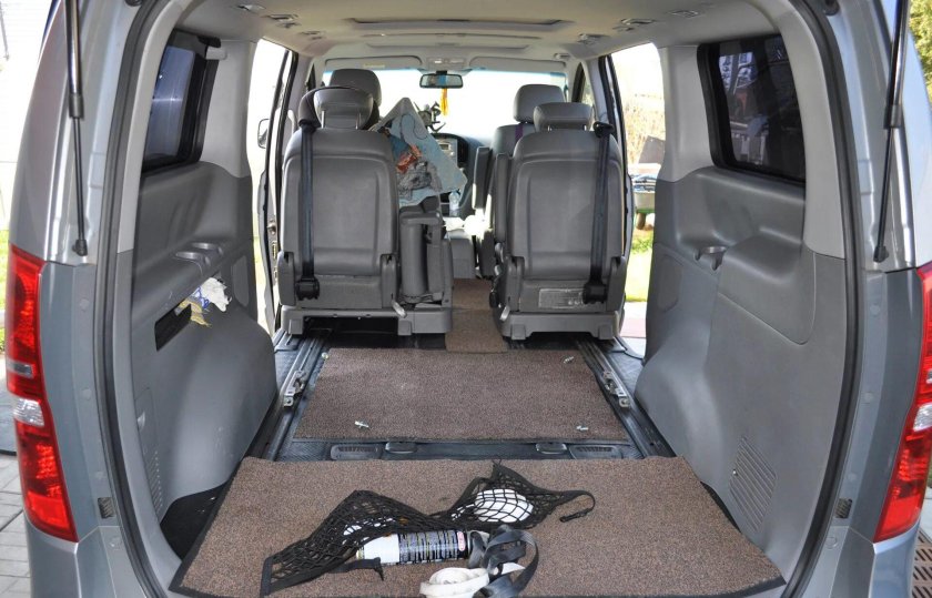 Hyundai Grand Starex сзади