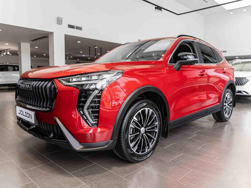 Haval jolion 2024 красный