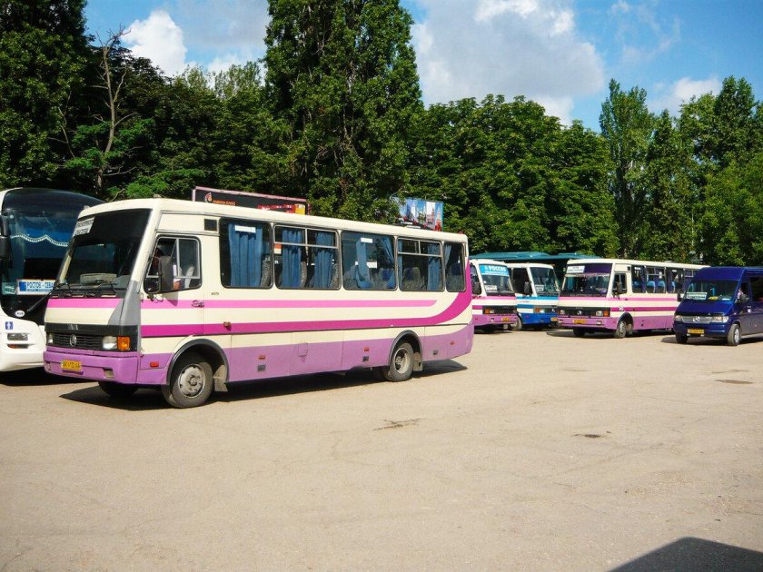 Автобус Эталон а079 Крым