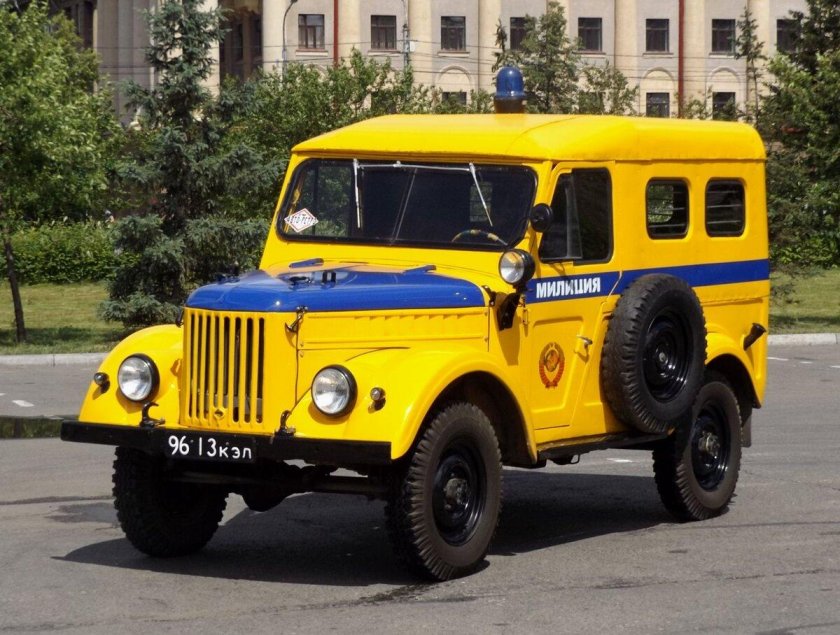 ГАЗ 69 милиция