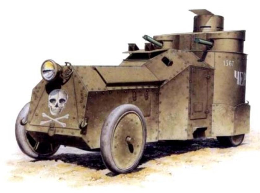 Изотта Фраскини бронеавтомобиль