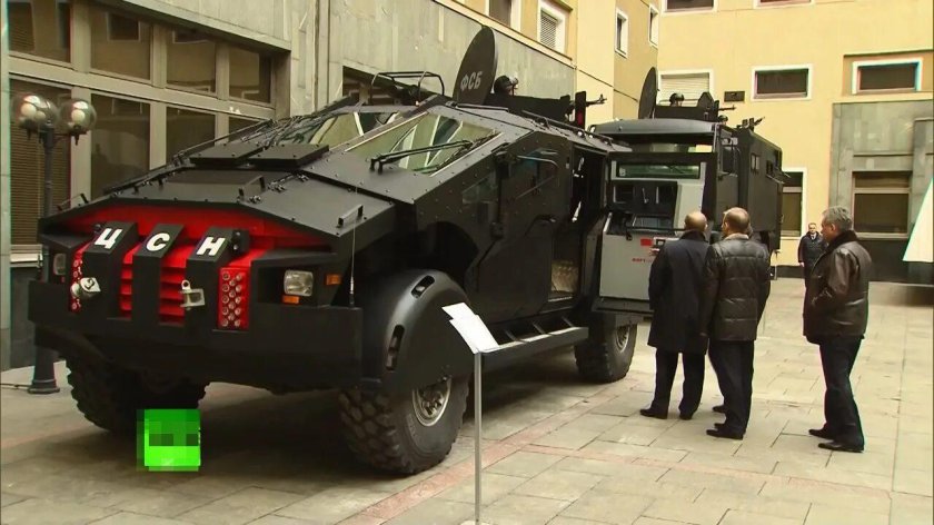 Каратель фалькатус бронеавтомобиль