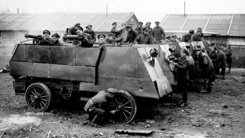 Бронеавтомобили 1 мировой войны