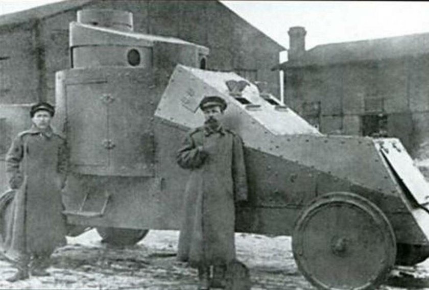 Мгебров Уайт бронеавтомобиль