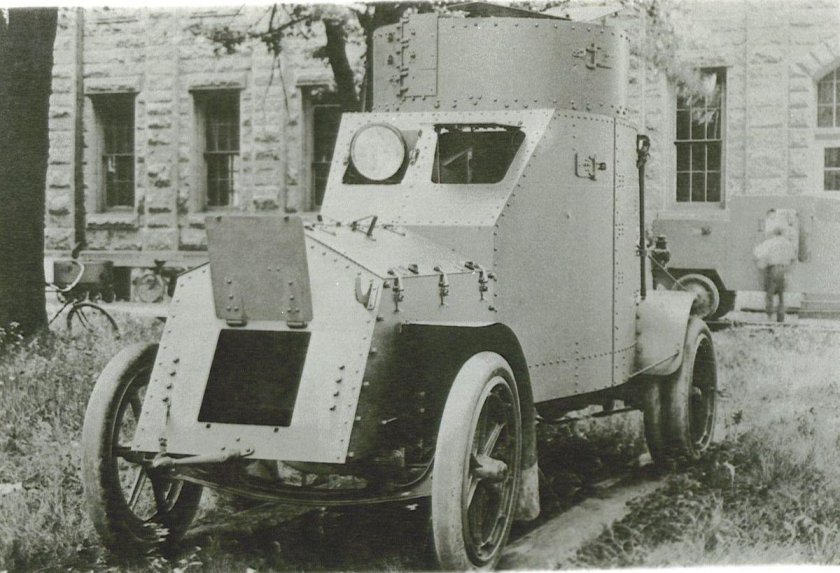 Бронеавтомобили 1 мировой войны