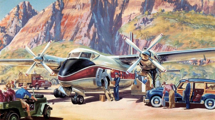 Андрей Жирнов художник Гражданская Авиация