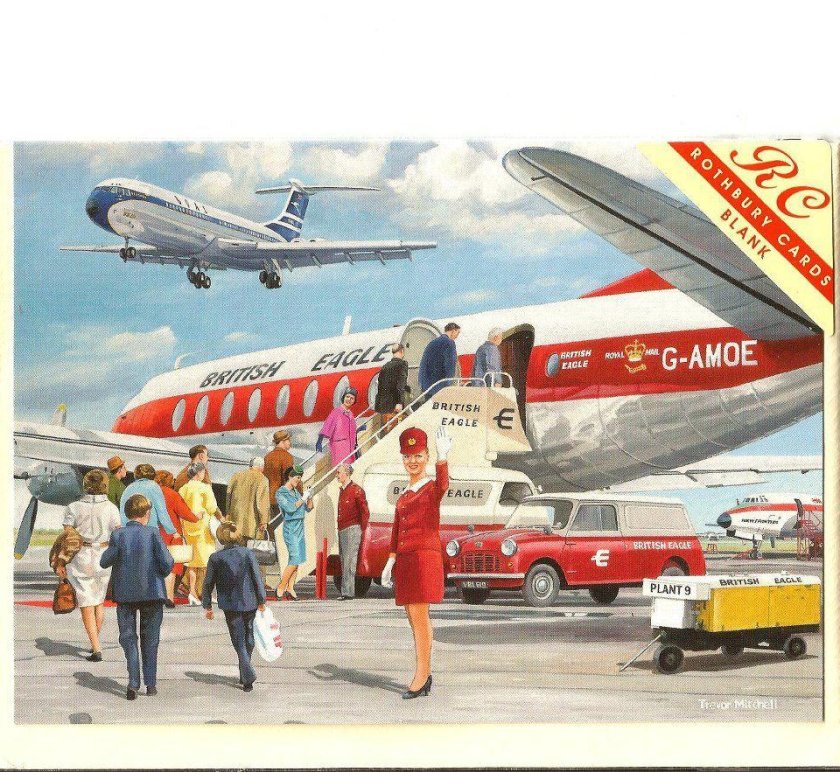 Постер самолет