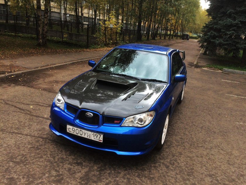 Субару Импреза лиса 2007