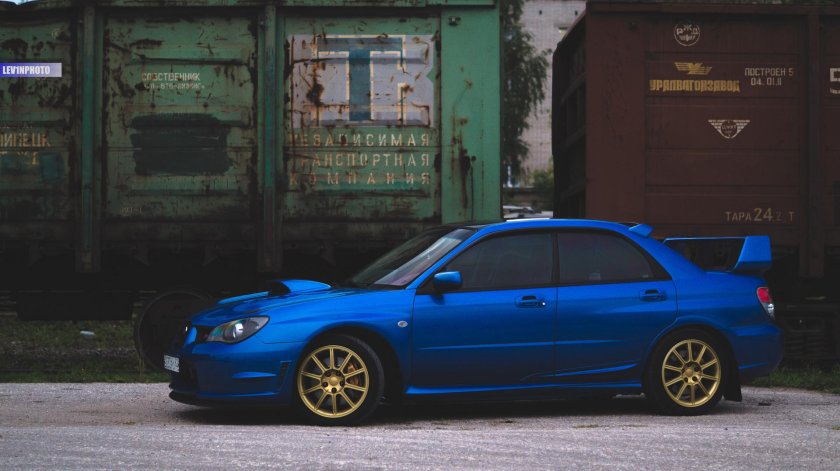 Subaru WRX STI 2007 лиса