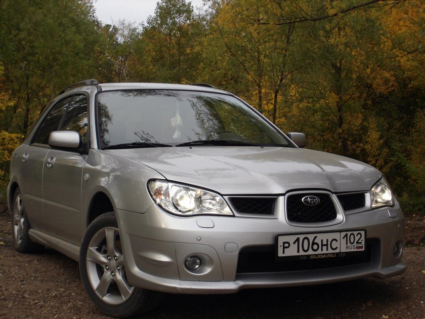 Субару Импреза лиса