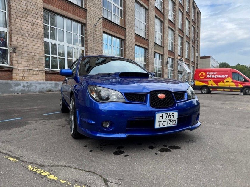 Subaru impreza wrx 2 рестайлинг