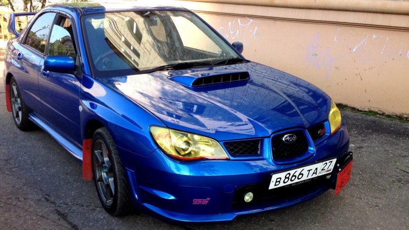 Субару Импреза лиса 2007