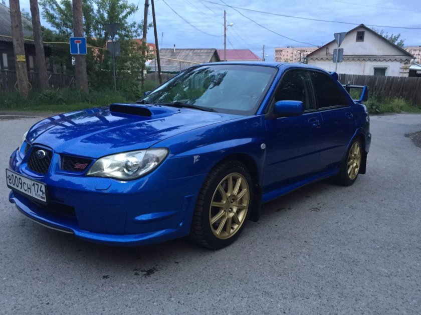Субару Импреза лиса 2007