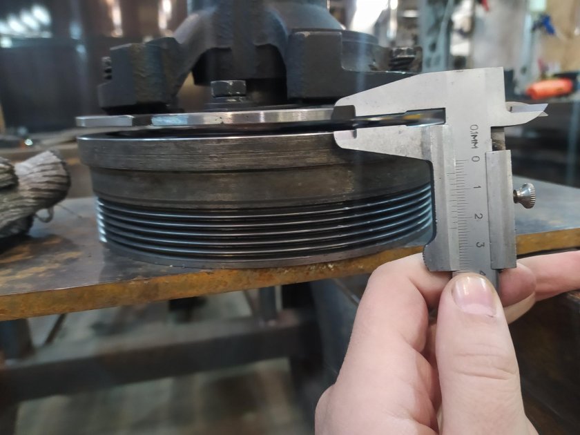 Зазор на электромуфте КАМАЗ евро 2