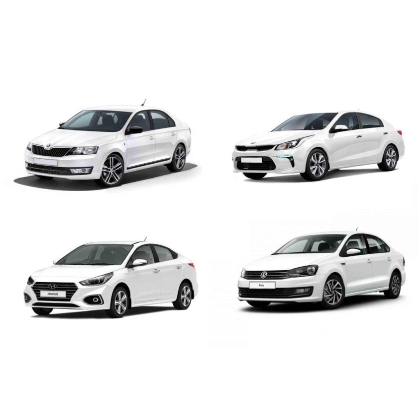 Hyundai Solaris Kia Rio Volkswagen Polo