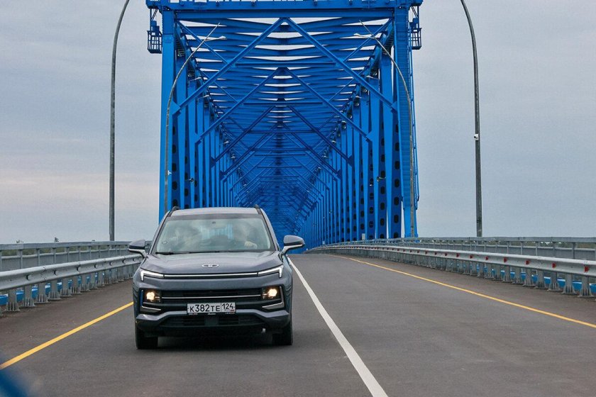 Высокогорский мост через Енисей