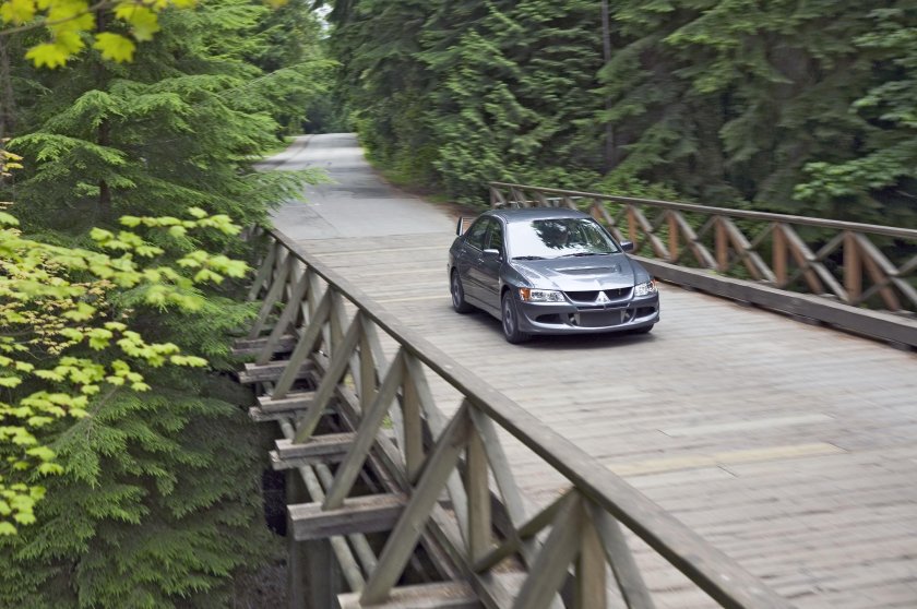 Мост в машине