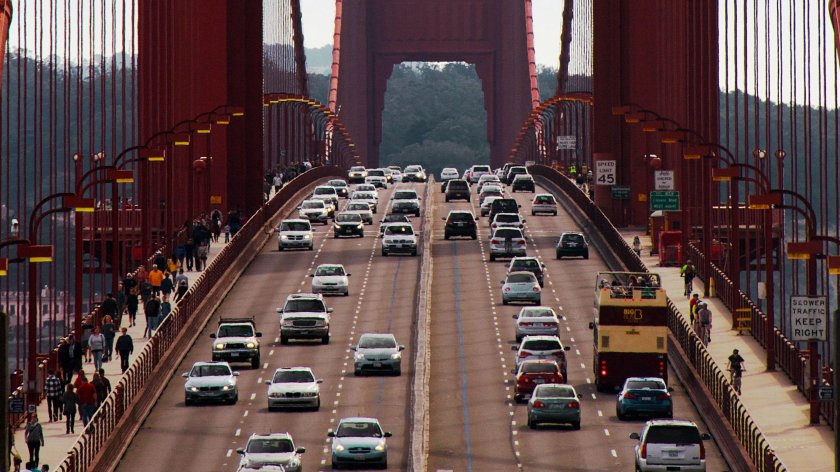 Мост в машине