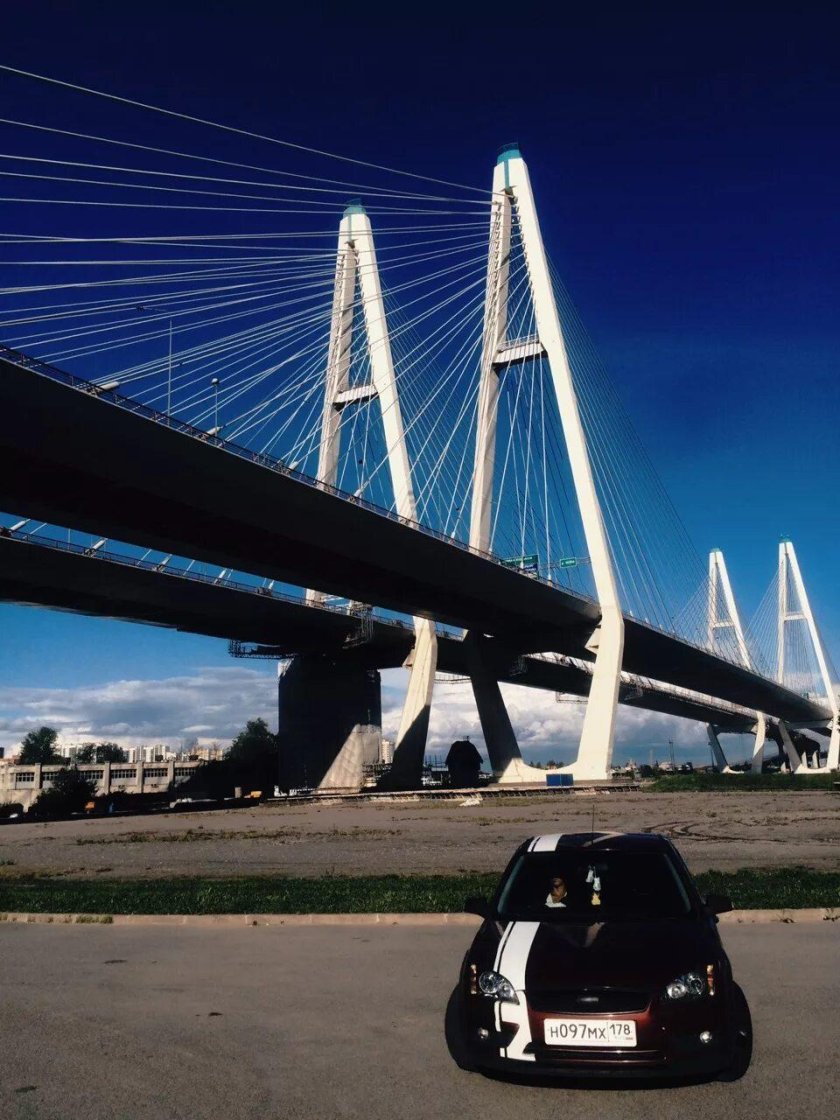 Вантовый мост Санкт-Петербург