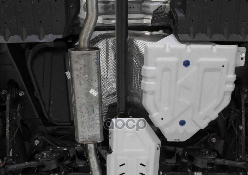 Защита топливного бака Kia Sportage v-2,00mpi