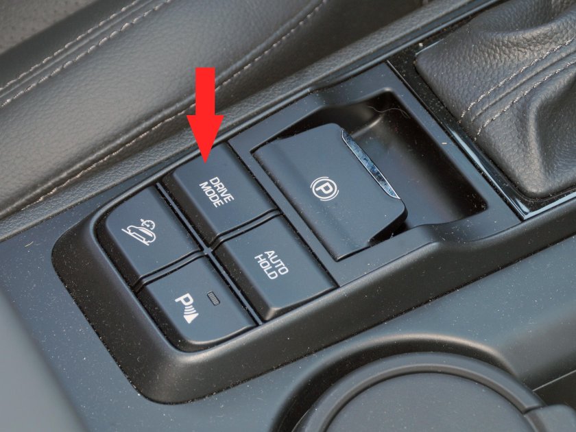 Hyundai Tucson кнопка