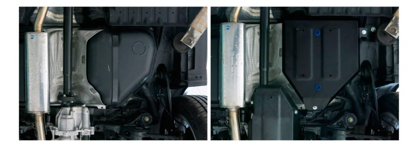 Защита топливного бака Kia Sportage 3