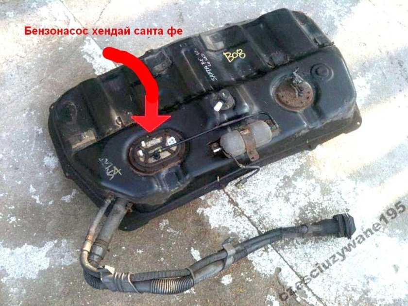 Топливный бак Соната ТАГАЗ