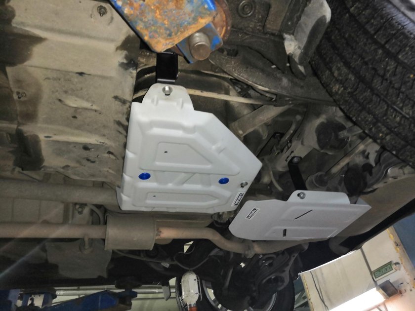 Hyundai Creta защита редуктора