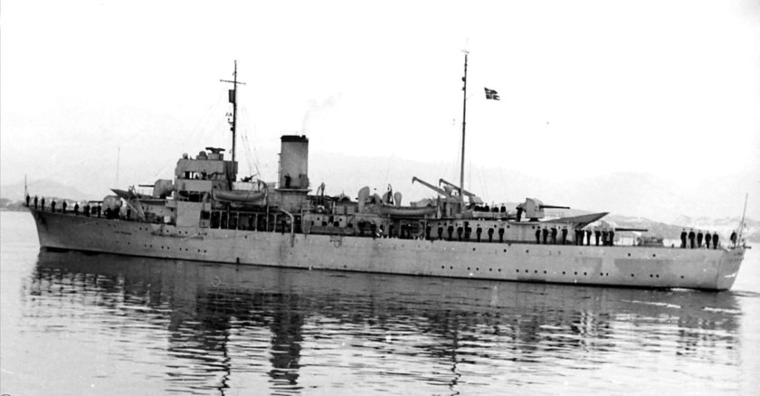 Минный заградитель Олаф Трюггвасон