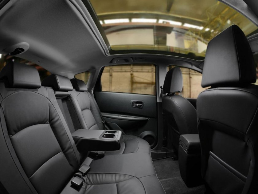 Nissan Qashqai+2 салон