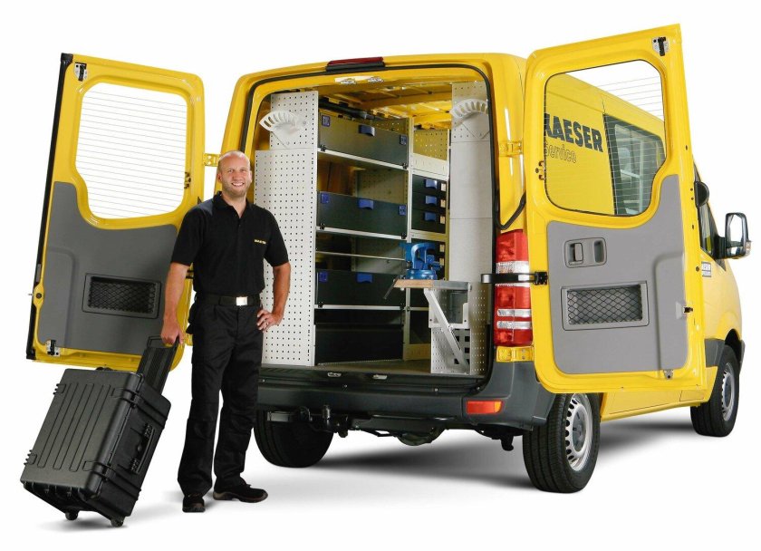 Передвижной сервисный автомобиль