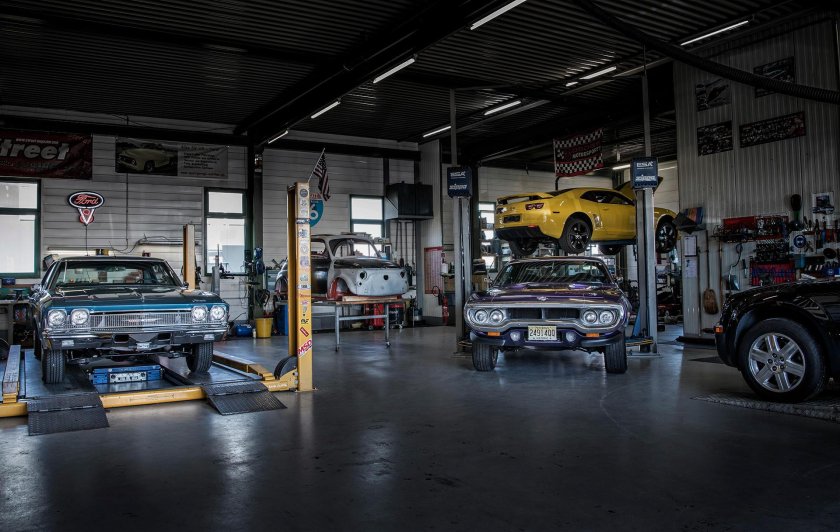 Мастерская машин