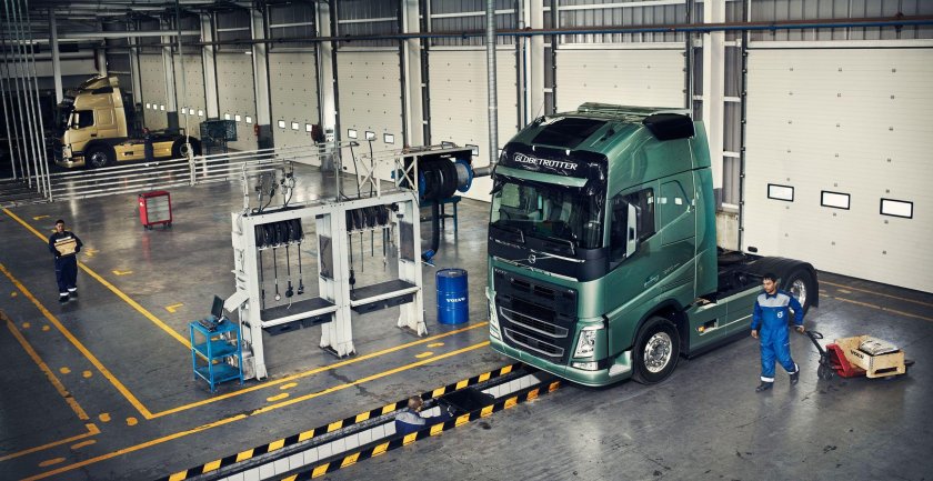 Грузовой СТО Вольво