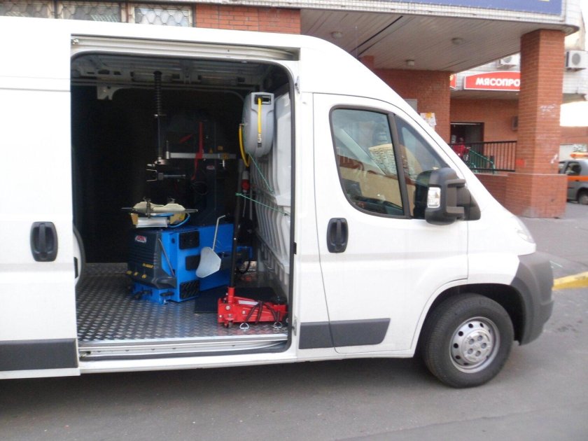 Передвижная мастерская Фиат Дукато