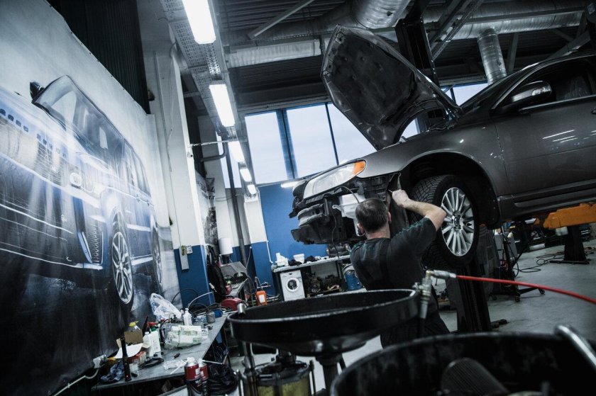 Красивый автосервис