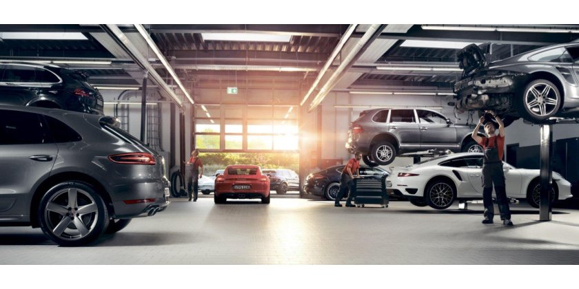 Станция техобслуживания автомобилей