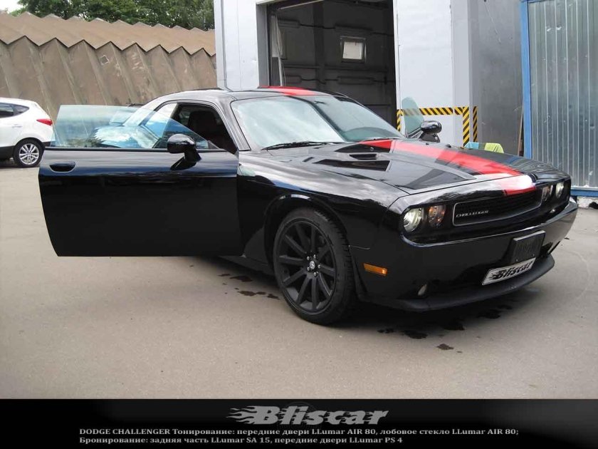 Dodge Challenger пленка крокодил