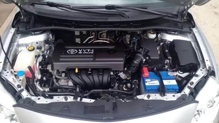 Тойота Королла е150 под капотка