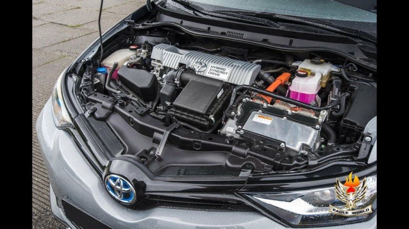 Toyota аурис 2008 под капотом